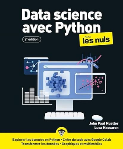 Beispielbild fr Data Science avec Python pour les Nuls 2e dition zum Verkauf von Gallix
