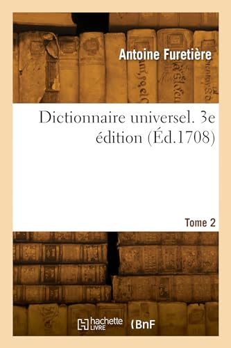 Stock image for Dictionnaire Universel. Tome 2. 3e  dition for sale by ThriftBooks-Atlanta