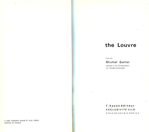 9782433424998: The Louvre (Exclusiveté vilo)