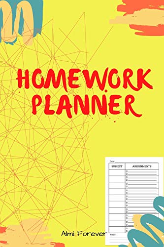 9782456957824: Homework Planner: Over 110 Pages / Over 15 Weeks; 6 x 9 Format 1.2