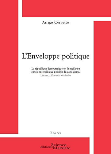 Stock image for L'Enveloppe politique for sale by Ammareal