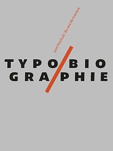 Beispielbild fr Typobiographie: 60 ans de travaux zum Verkauf von Gallix