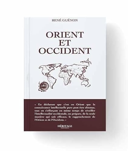 Beispielbild fr Orient et occident zum Verkauf von Gallix