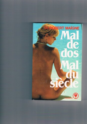 Imagen de archivo de Mal de dos, mal du sicle (Marabout service) a la venta por Librairie Th  la page
