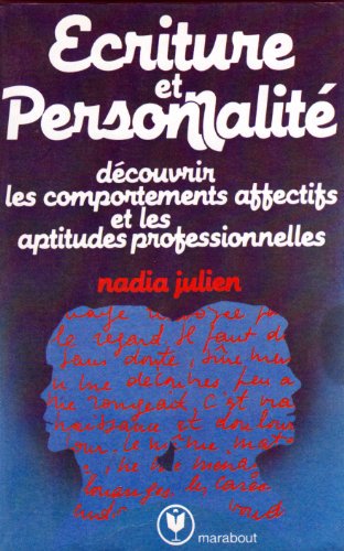 9782501003582: criture et personnalit : Comportement affectif et aptitudes professionnelles (Marabout service)