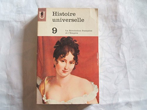 Imagen de archivo de Histoire universelle a la venta por medimops