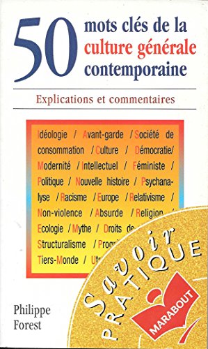 Beispielbild fr 50 Mots Cles De La Culture Generale Contempaire zum Verkauf von medimops