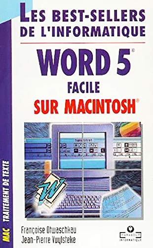 9782501018692: Word 5 facile sur Macintosh