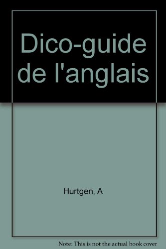 Stock image for Dico-guide de l'anglais for sale by medimops