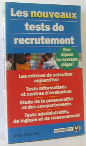 Stock image for Les nouveaux tests de recrutement for sale by medimops