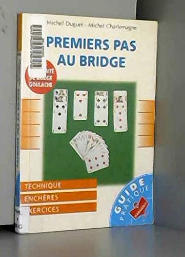 Imagen de archivo de Premiers pas au bridge a la venta por GF Books, Inc.