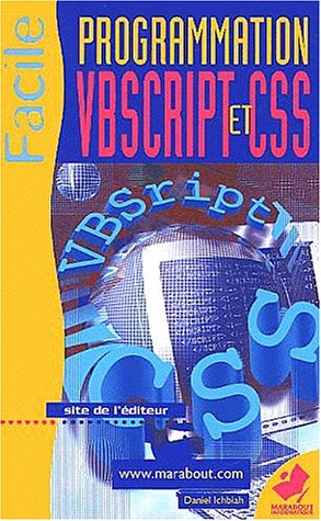 Imagen de archivo de Programmation Vbscript Et Css a la venta por Ammareal