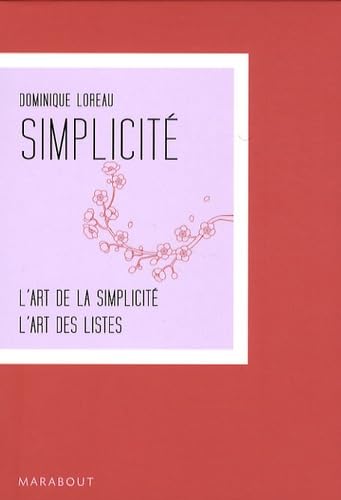 Imagen de archivo de Coffret Simplicit en 2 tomes : tome 1, L'Art de la simplicit ; Tome 2, L'Art des listes a la venta por medimops