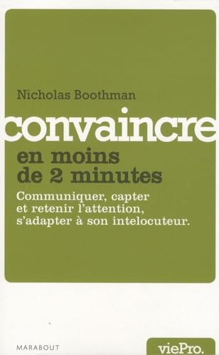 Beispielbild fr Convaincre en moins de 2 minutes zum Verkauf von medimops