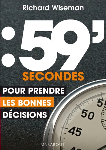 9782501068192: 59 secondes pour prendre les bonnes dcisions