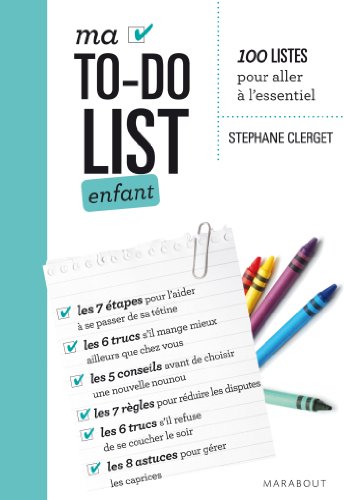 Beispielbild fr Ma To-do list enfant zum Verkauf von medimops