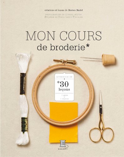 Stock image for mon cours de broderie for sale by Better World Books