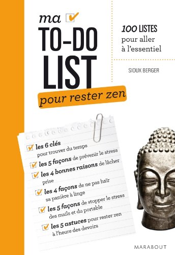 Beispielbild fr Ma To-do list pour rester zen zum Verkauf von Ammareal