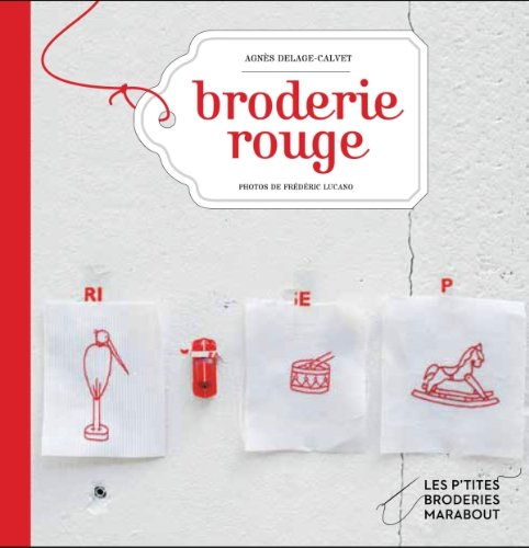 9782501078764: Broderie rouge (Loisirs cratifs)