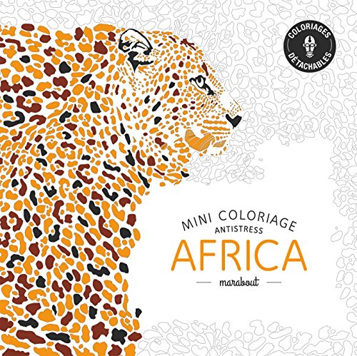 9782501100625: Mini coloriage anti stress Africa (French Edition)