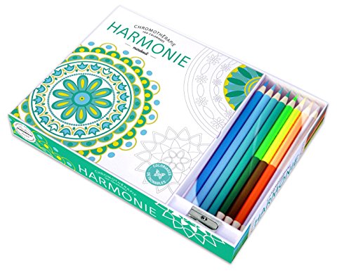 9782501100755: coffret chromothrapie harmonie: Avec 8 crayons de couleur et un taille-crayon (Loisirs cratifs)