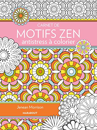 9782501101455: Carnet de motifs zen antistress  colorier