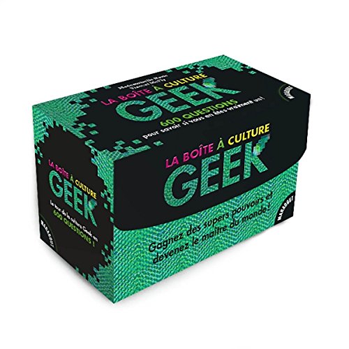9782501105361: La bote  culture Geek: 31573 (Jeux - Livres et botes)