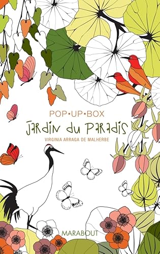 Beispielbild fr Pop up box - Jardin de paradis zum Verkauf von medimops