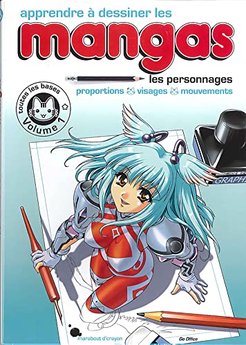 9782501163255: Apprendre  dessiner les mangas: Volume 1, Les personnages