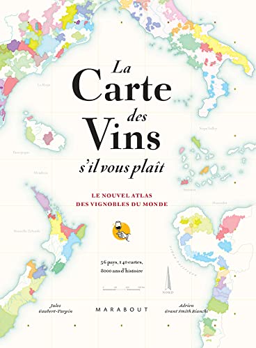 Beispielbild fr La carte des vins SVP - Nouvelle dition augmente: Le nouvel atlas des vignobles du monde zum Verkauf von Gallix