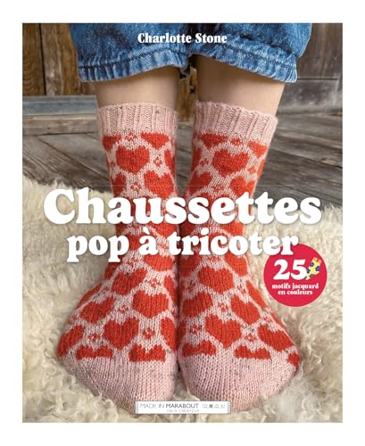 Beispielbild fr Chaussettes pop  tricoter: 25 motifs jacquard en couleurs zum Verkauf von Gallix
