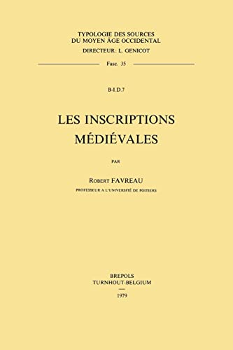 Beispielbild fr Les Inscriptions Medievales zum Verkauf von Libro Co. Italia Srl