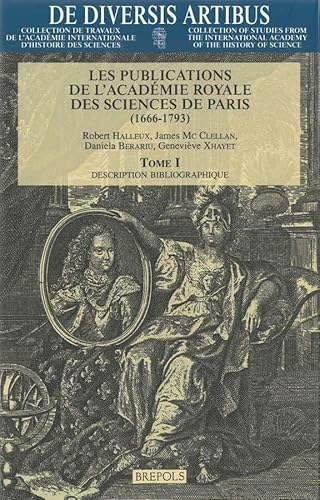 Beispielbild fr Les Publications de l'Acadmie Royale des Sciences de Paris, II: tude statistique, Index gnraux. zum Verkauf von SKULIMA Wiss. Versandbuchhandlung