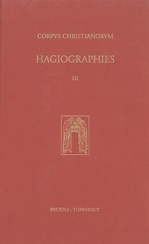 9782503512495: Hagiographies: Volume 3