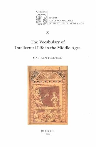9782503514574: The Vocabulary of Intellectual Life in the Middle Ages English