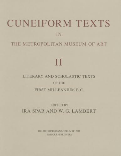 Beispielbild fr Corpus of Cuneiform Texts in the Metropolitan Museum of Art II zum Verkauf von ISD LLC