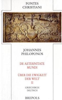 Stock image for De Aeternitate Mundi/ber die Ewigkeit der Welt. Zweiter Teilband. for sale by SKULIMA Wiss. Versandbuchhandlung