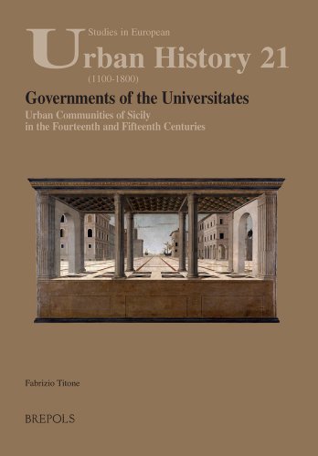 Immagine stock per Governments of the Universitates: Urban Communities of Sicily in the Fourteenth and Fifteenth Centuries: 21