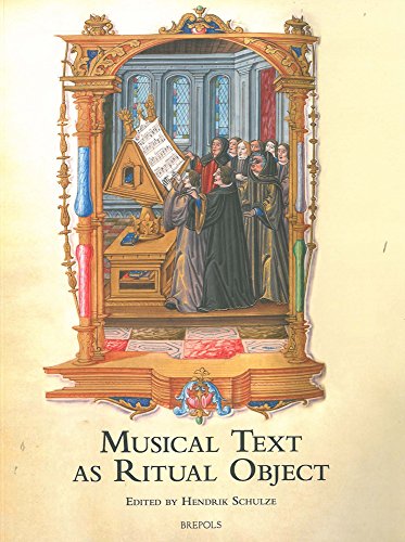 Stock image for Musical Text as Ritual Object for sale by Anselm Scrivener Books