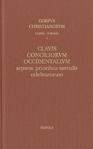 Imagen de archivo de Clavis Conciliorum Occidentalium septem prioribus saeculis celebratorum a la venta por Luigi De Bei