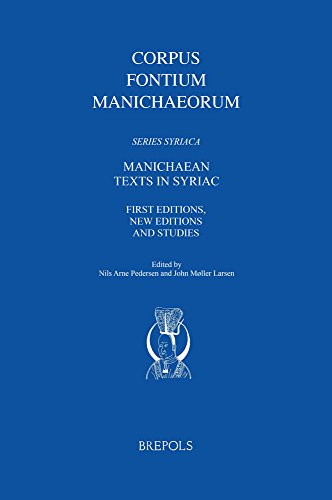 Imagen de archivo de Manichaean Texts in Syriac a la venta por ISD LLC