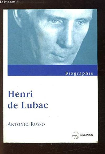 Beispielbild fr Henri de Lubac: Biographie zum Verkauf von Ammareal