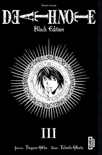 Stock image for DEATH NOTE - BLACK EDITION - Tome 3 for sale by Books Unplugged