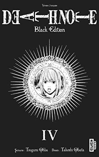 Stock image for DEATH NOTE - BLACK EDITION - Tome 4 (French) for sale by AwesomeBooks