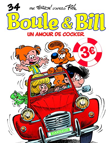 Stock image for Boule & Bill - Tome 34 - Un amour de cocker / Edition spciale (OP T 2021) for sale by medimops