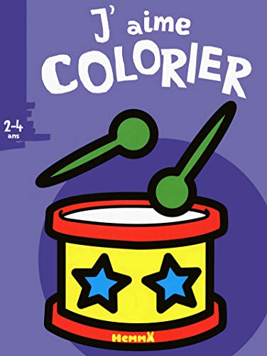 Beispielbild fr J'aime colorier (2-4 ans) tambour Pernot, Valrie zum Verkauf von BIBLIO-NET