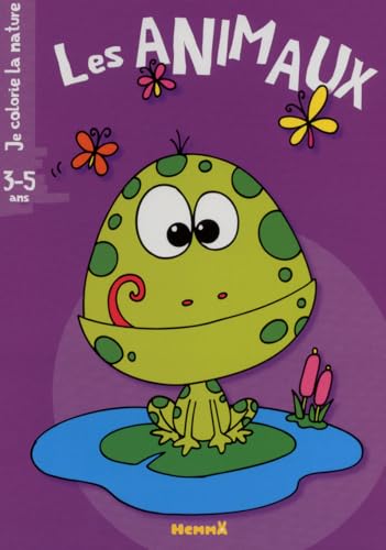 9782508019883: JE COLORIE LA NATURE (3-5 ANS) LES ANIMAUX (GRENOUILLE)