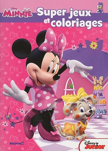 9782508029219: Disney Minnie Junior - Super jeux et coloriages