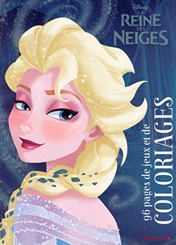 9782508030833: Disney La Reine des Neiges 96 pages de jeux et de coloriages (Elsa)