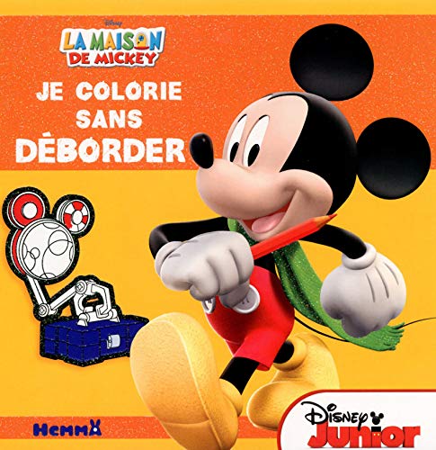 Beispielbild fr La maison de Mickey - Je colorie sans dborder Sojic, Stphanie zum Verkauf von BIBLIO-NET
